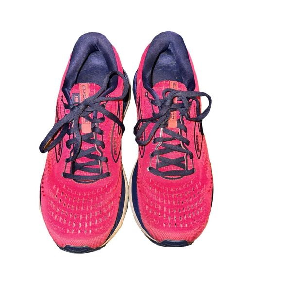 Brooks Glycerin GTS 19 Running Sneakers Women's Size 10.5 B Pink Mesh Shoes - Picture 3 of 8